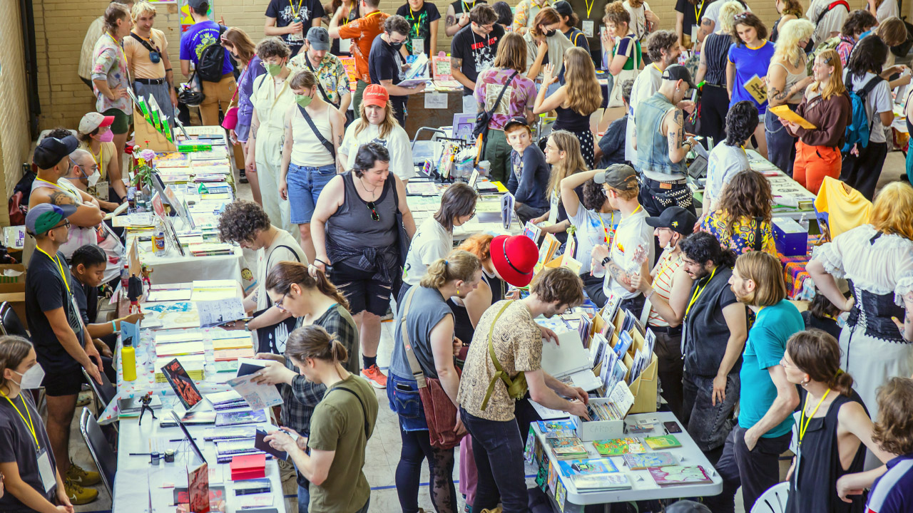 The Pretty Good Fest crowd